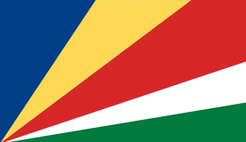 The Seychelles Flag Sticker - Design Your Own Stickers