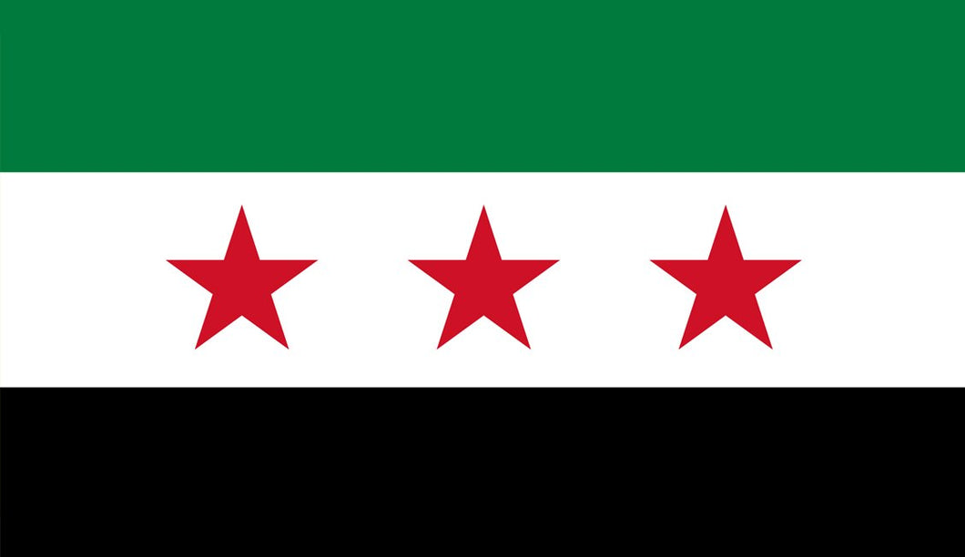 Syria Flag Sticker - Design Your Own Stickers