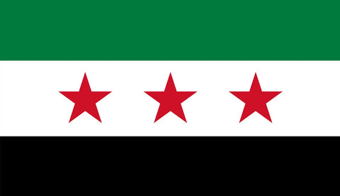 Syria Flag Sticker - Design Your Own Stickers