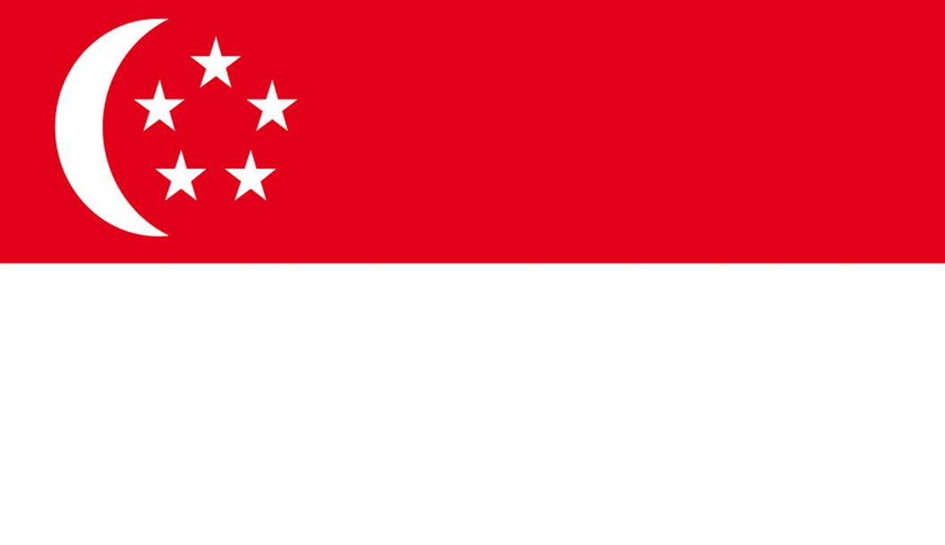 Singapore Flag Sticker - Design Your Own Stickers