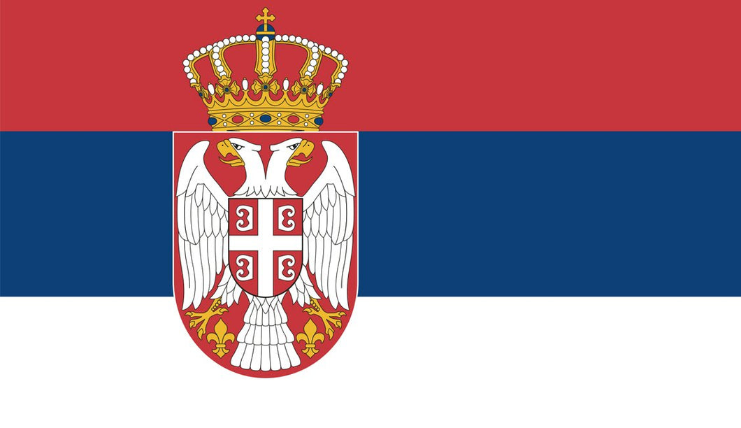 Clearance Serbia Flag Sticker - Design Your Own Stickers