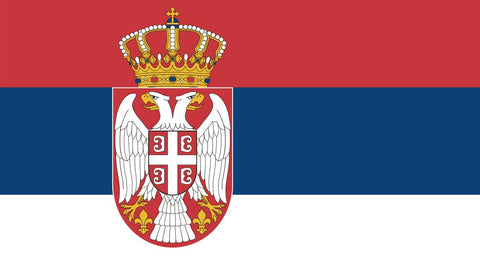 Serbia Flag Sticker - Design Your Own Stickers