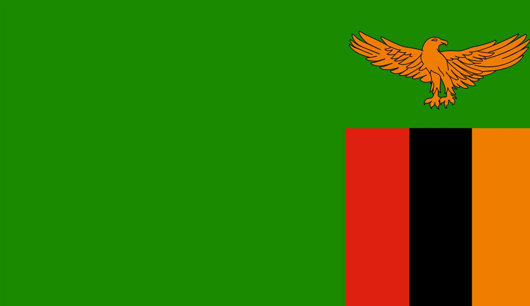 Zambia Flag Sticker - Design Your Own Stickers