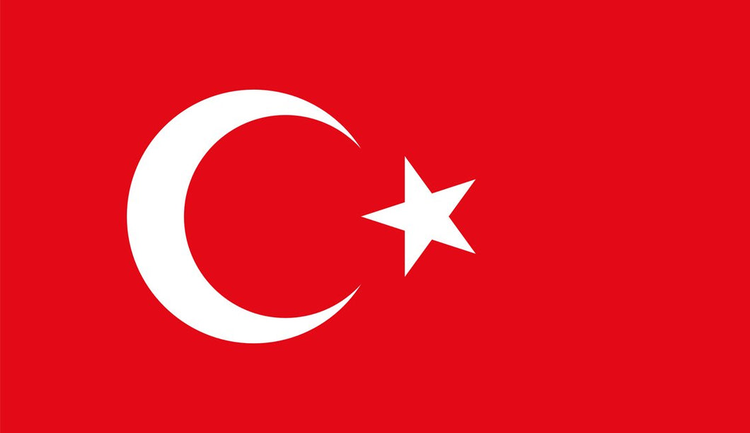 Turkey Flag Sticker - Design Your Own Stickers